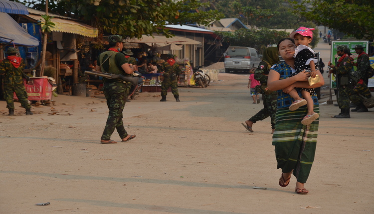 myanmar guerra civile